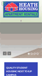 Mobile Screenshot of heathhousing.com